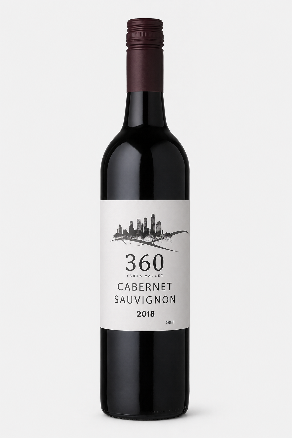 360 Cabernet Sauvignon wine bottle